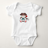 Dog with Bone Romper (Voorkant)