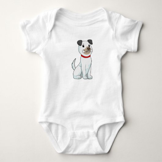 Dog with Bone Romper (Voorkant)