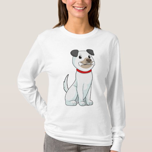 Dog with Bone T-shirt (Voorkant)