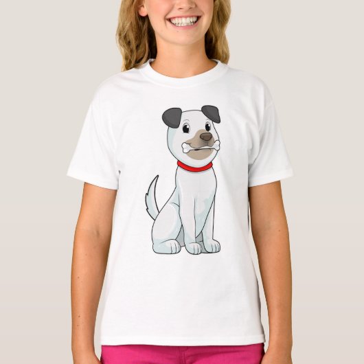 Dog with Bone T-shirt (Voorkant)