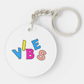 Dog with ice cream sleutelhanger (Achterkant)