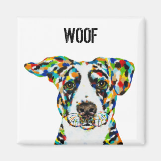 Dog Wof Magnet