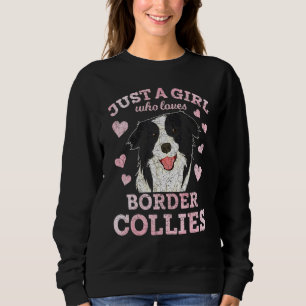 Dog Women Animal Girls Hearts Border Collie Trui