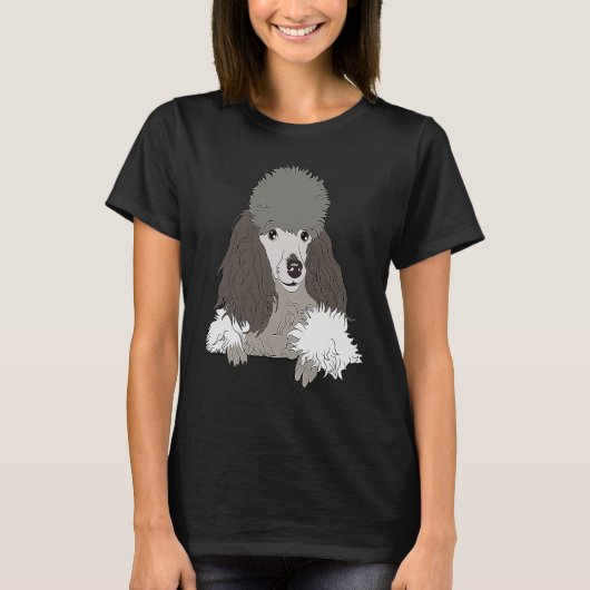 Dog   Women's Graphic Tees Cool Poodle Men's (Voorkant)