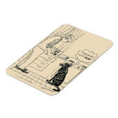 Dog wordt ouder magneet (Linkerzijde)