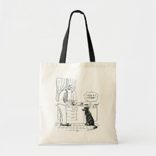 Dog wordt ouder tote bag
