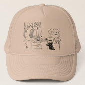 Dog wordt ouder trucker pet (Voorkant)