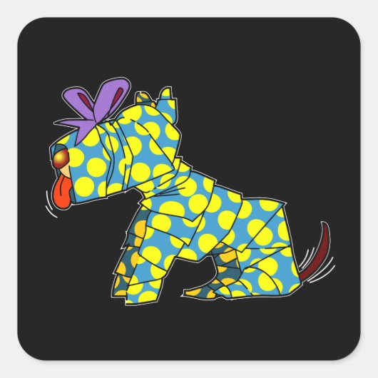 Dog Wrap Sticker (Voorkant)