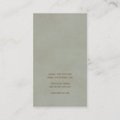  Dog Writer Cool Animal Simple Professional Visitekaartje (Achterkant)