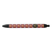 Dog Year 2018 Zodiac Birthday Monogram Pen (Voorkant)