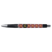 Dog Year 2018 Zodiac Birthday Monogram Pen E (Voorkant)