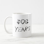 Dog Years Coffee Mok (Links)