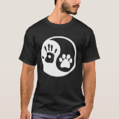 Dog Yin Yang T-shirt (Voorkant)