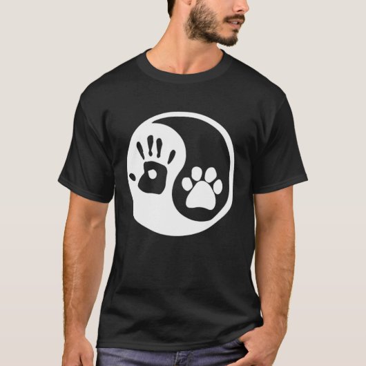 Dog Yin Yang T-shirt (Voorkant)