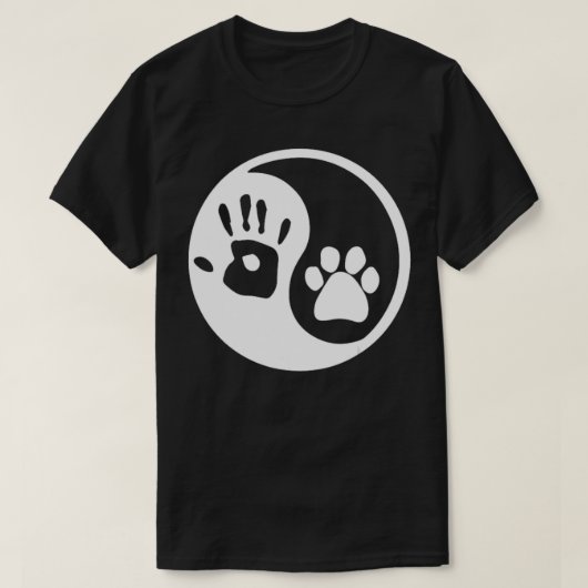 Dog Yin Yang T-shirt (Design voorkant)