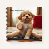 Dog Yoga Notitieboek (Voorkant)