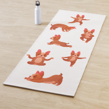 Dog Yoga Pose Mat