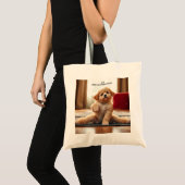 Dog Yoga Tote Bag (Voorkant (product))