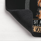 Dog Yorkie O Stuff Pet Dad Price Yorkieo Pupes Com Muismat (Hoek)