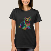 Dog Yorkshire Terrier Mom T-shirt (Voorkant)
