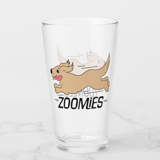 Dog Zoomies Energy Glas (Achterkant)