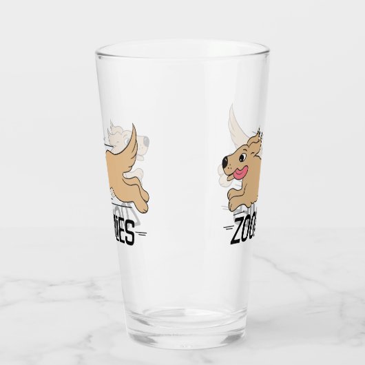 Dog Zoomies Energy Glas (Links)