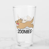 Dog Zoomies Energy Glas (Voorkant)