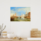 Dogana, Venetië - William Turner Fine Art Poster (Keuken)