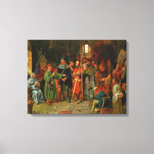 Dogberry's Charge to the Watch Canvas Afdruk