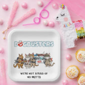 Dogbusters Cats Papieren Bordje (Feest)