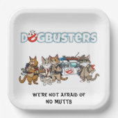 Dogbusters Cats Papieren Bordje (Voorkant)