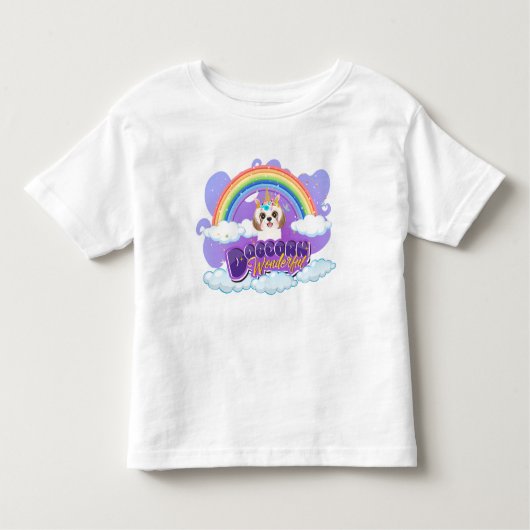 Dogcorn geweldig kinder shirts (Voorkant)