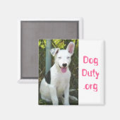 DogDuty.org Magneet (Voorkant / Achterkant)