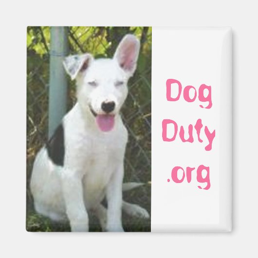 DogDuty.org Magneet (Voorkant)