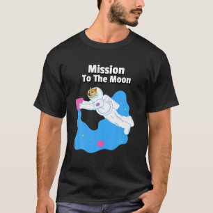 Doge-1-missie naar de Moon Doposto in Hodl Funny D T-shirt