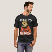 DOGE aan de maan T-shirt (Voorkant volledig)