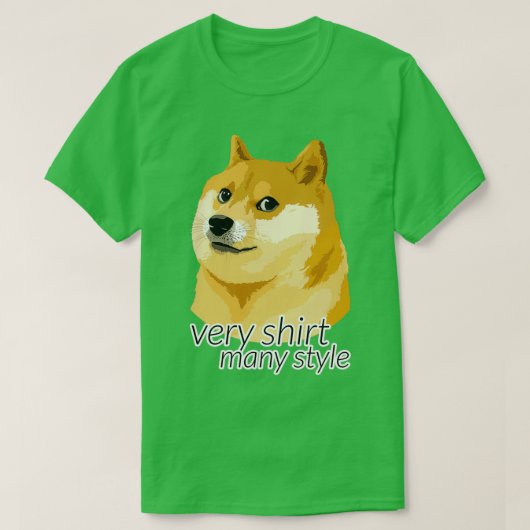 DOGE Aangepast voor elk product T-shirt (Design voorkant)
