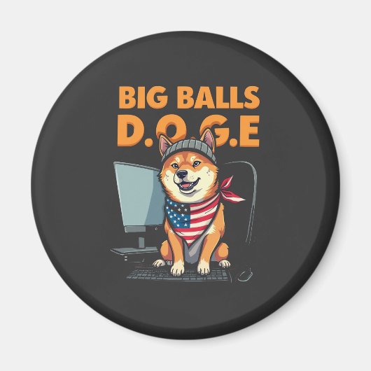 Doge afdeling van de overheid Efficiëntie Magneet (Voorkant)