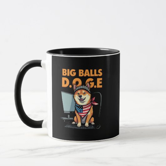 Doge afdeling van de overheid Efficiëntie Mok (Links)