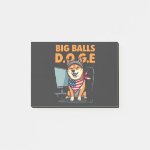 Doge afdeling van de overheid Efficiëntie Post-it® Notes