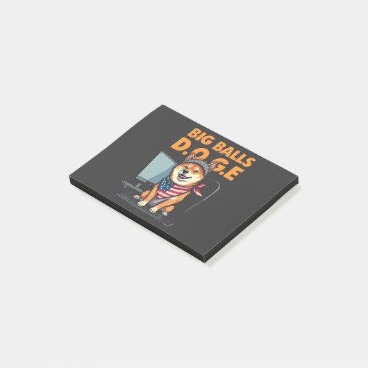 Doge afdeling van de overheid Efficiëntie Post-it® Notes (Schuin)