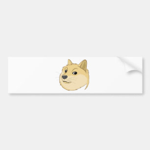 Doge Bumpersticker