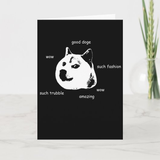 Doge Card Kaart (Voorkant)