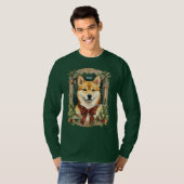 Doge Christmas Sweatshirt (Shiba Inu) Mannen (Voorkant volledig)