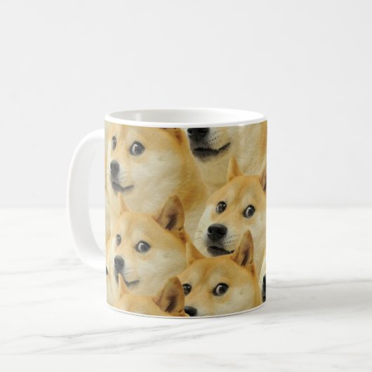 Doge Coffee Mok (Voorkant links)