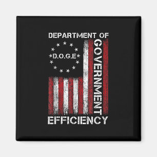 Doge d.o.g.e. Department of Government Efficiency Magneet