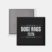 Doge D.O.G.E. Department of Government Efficiency Magneet (Voorkant / Achterkant)