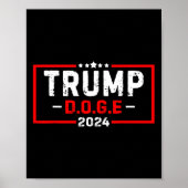 Doge D.O.G.E. Department of Government Efficiency  Poster (Voorkant)