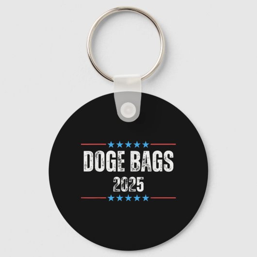 Doge D.O.G.E. Department of Government Efficiency  Sleutelhanger (Voorkant)