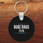 Doge D.O.G.E. Department of Government Efficiency  Sleutelhanger (Voorkant)